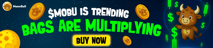 Promotional banner for MoonBull