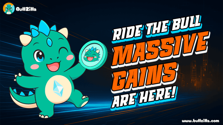 Buy Top Cryptos This Month: TRON's Speed, Cardano's Scalability, and BullZilla's 2,381% ROI Presale Lead 2025 Momentum 1 BullZilla promoting a staking opportunity