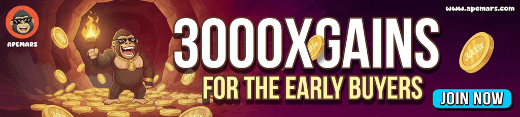 22,300% Meme Coin Presale? APEMARS Stage 3 Is Exploding as ApeCoin and SPX6900 Move 4 image 156