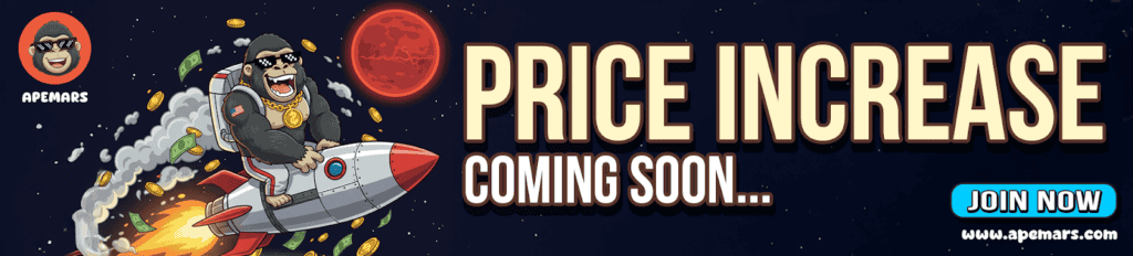 Best 100x Meme Coin Opportunity? APEMARS Becomes the Fastest-Rising Presale, Beating SPX and FARTCOIN 4 image 89