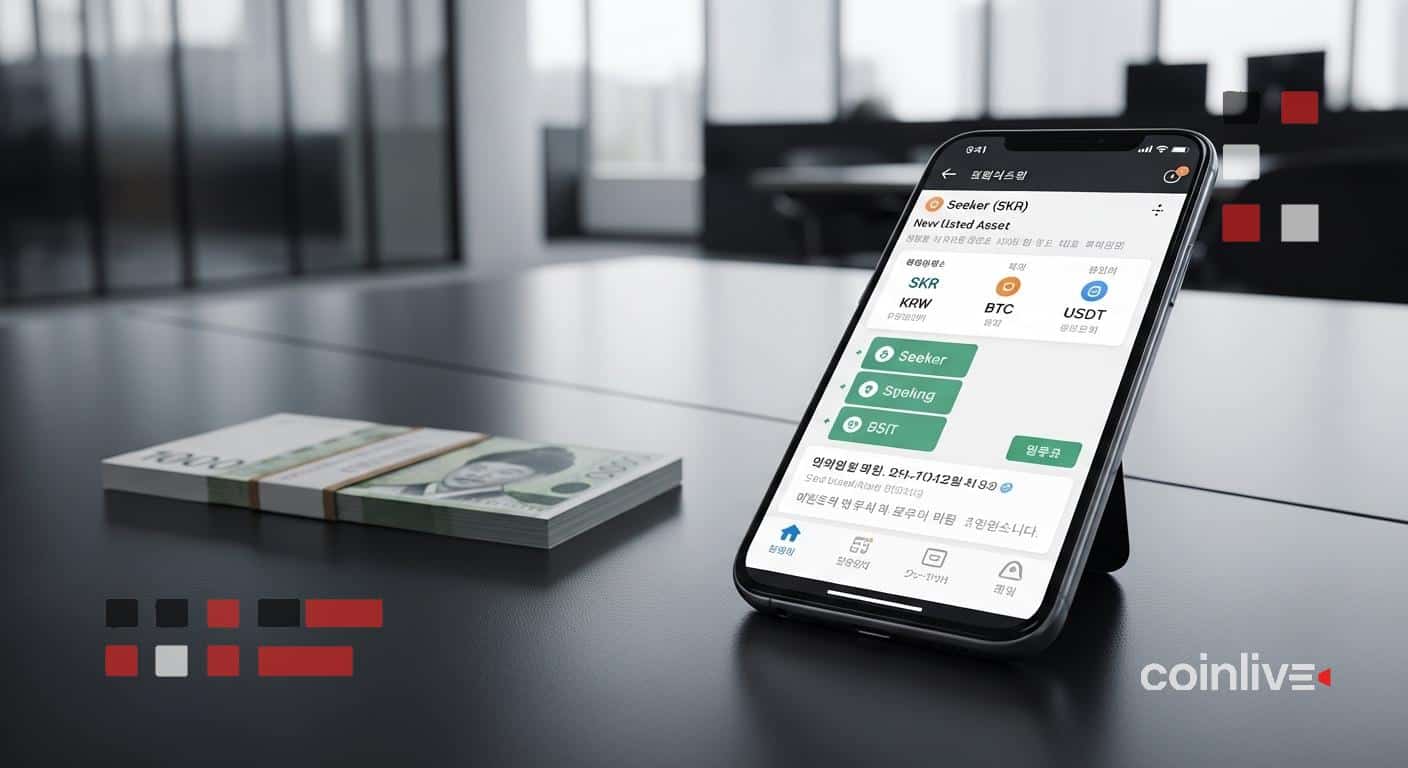 Seeker (SKR) debuts on Upbit Feb 24 with KRW, BTC, USDT 1 Seeker (SKR) debuts on Upbit Feb 24 with KRW, BTC, USDT