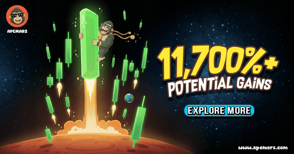 Latest Market News: Dogecoin Up 1.38%, Pudgy Penguins Drops 0.76%, While APEMARS Offers 11,700% ROI – Is This the Top Crypto to Buy Now? 3 image 5