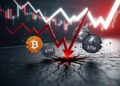 crypto markets tank 100b amid hawkish fed projections thumbnail
