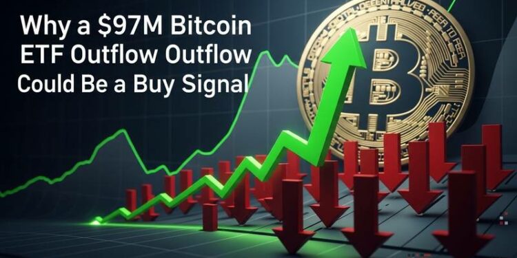 bitcoin etf outflow buy signal santiment thumbnail