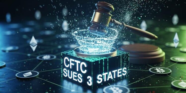 cftc sues 3 states crypto prediction markets federal products thumbnail