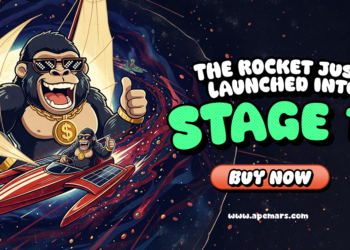 Is APEMARS the Top 100x Coin Hidden Beneath ApeCoin and MemeCore Momentum? Stage 16 Unlocks Early Entry at $0.00022327