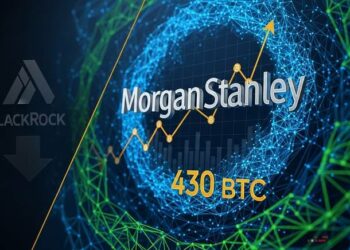 morgan stanley bitcoin etf buys 430 btc debut pressure blackrock ibit thumbnail