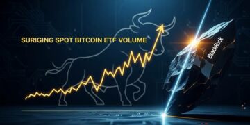 spot bitcoin etf volume surpasses 2 4 billion blackrock fidelity thumbnail