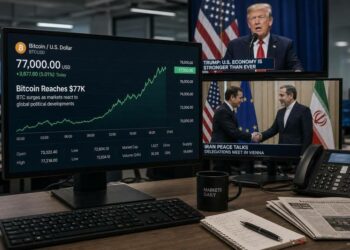 bitcoin reaches 77k after trump signals iran peace breakthrough thumbnail 1
