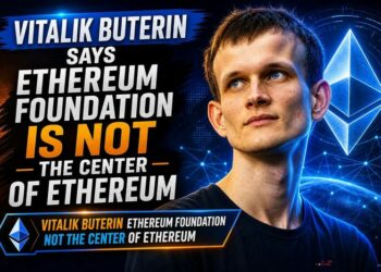vitalik buterin ethereum foundation not the center of ethereum thumbnail