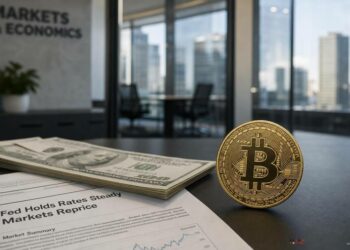 bitcoin drops after fed holds interest rates steady thumbnail