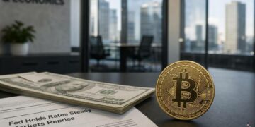 bitcoin drops after fed holds interest rates steady thumbnail