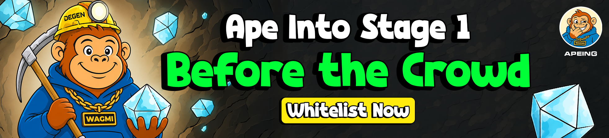 Pepe and TRUMP Made Early Investors Rich: Now Apeing Highlights the Importance of Early Entry in the Hunt for the 1000x Meme Coin image 2