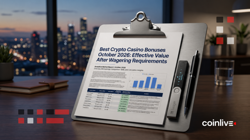 Best Crypto Casino Bonuses October 2026: Effective Value After Wagering Requirements