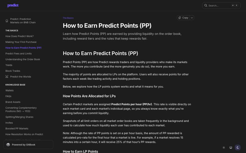 Docs How to Earn Points