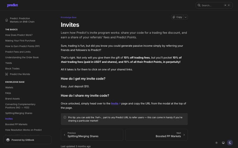 Docs Invites Program